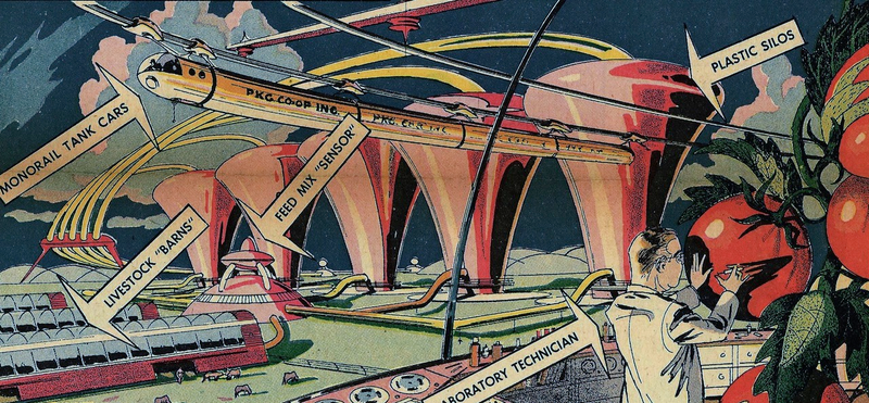 Illustration for article titled Super-Sized Food of the Future